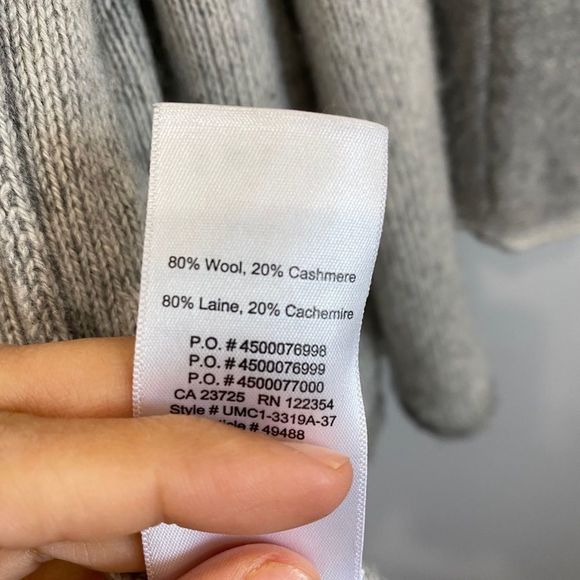 Aritzia Babaton Grey Wool Cardigan - Picture 6 of 8